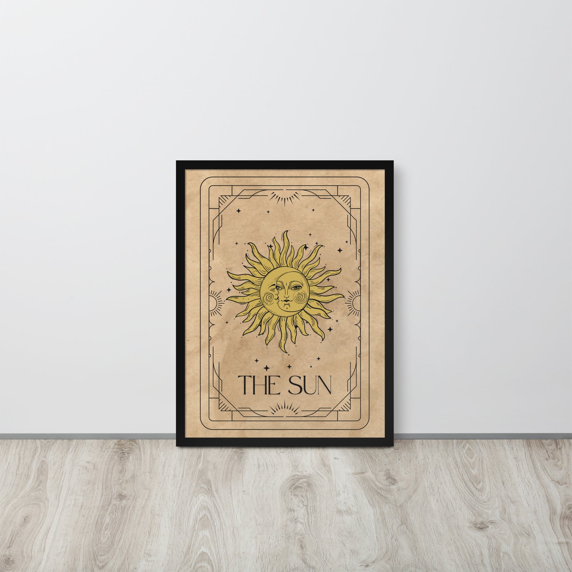 Wall Art Print - Tarot Card - The Sun-By The Bard