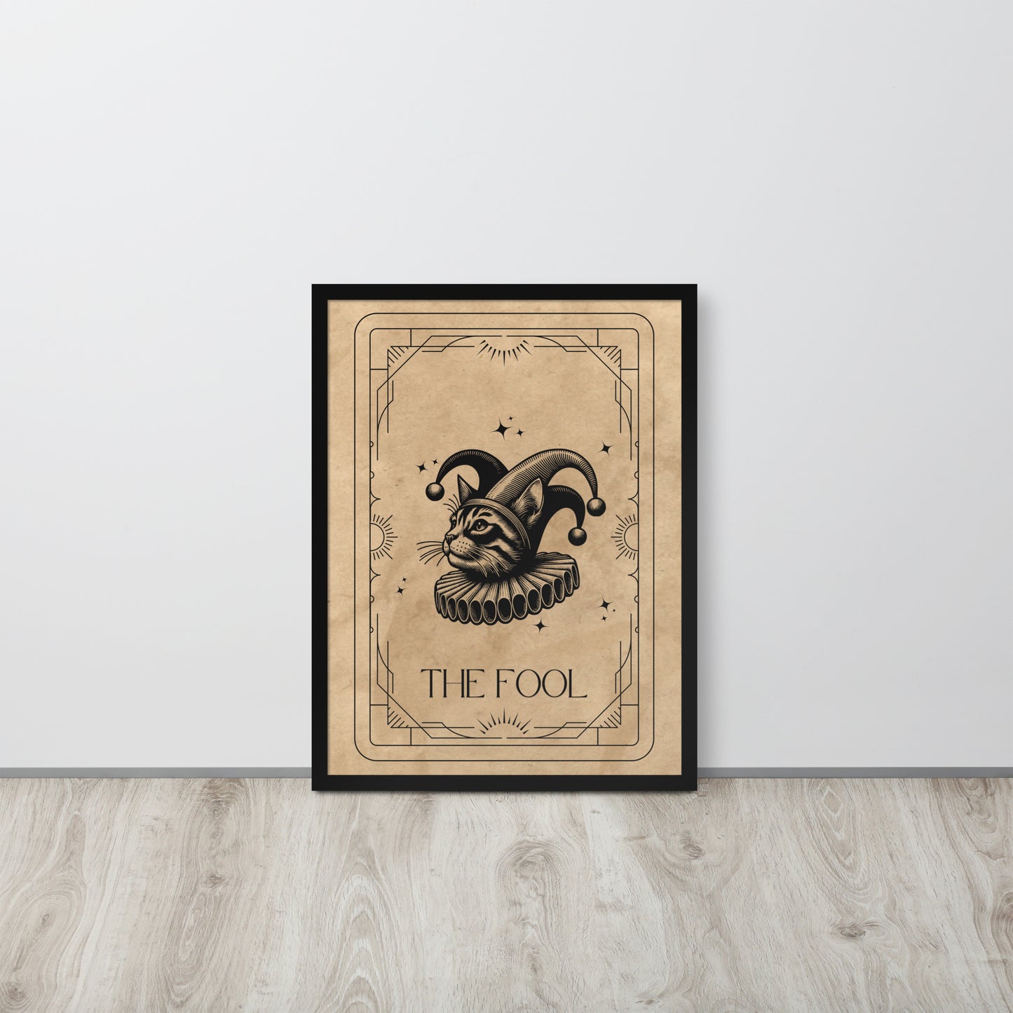 Wall Art Print - Tarot Card - The Fool-By The Bard