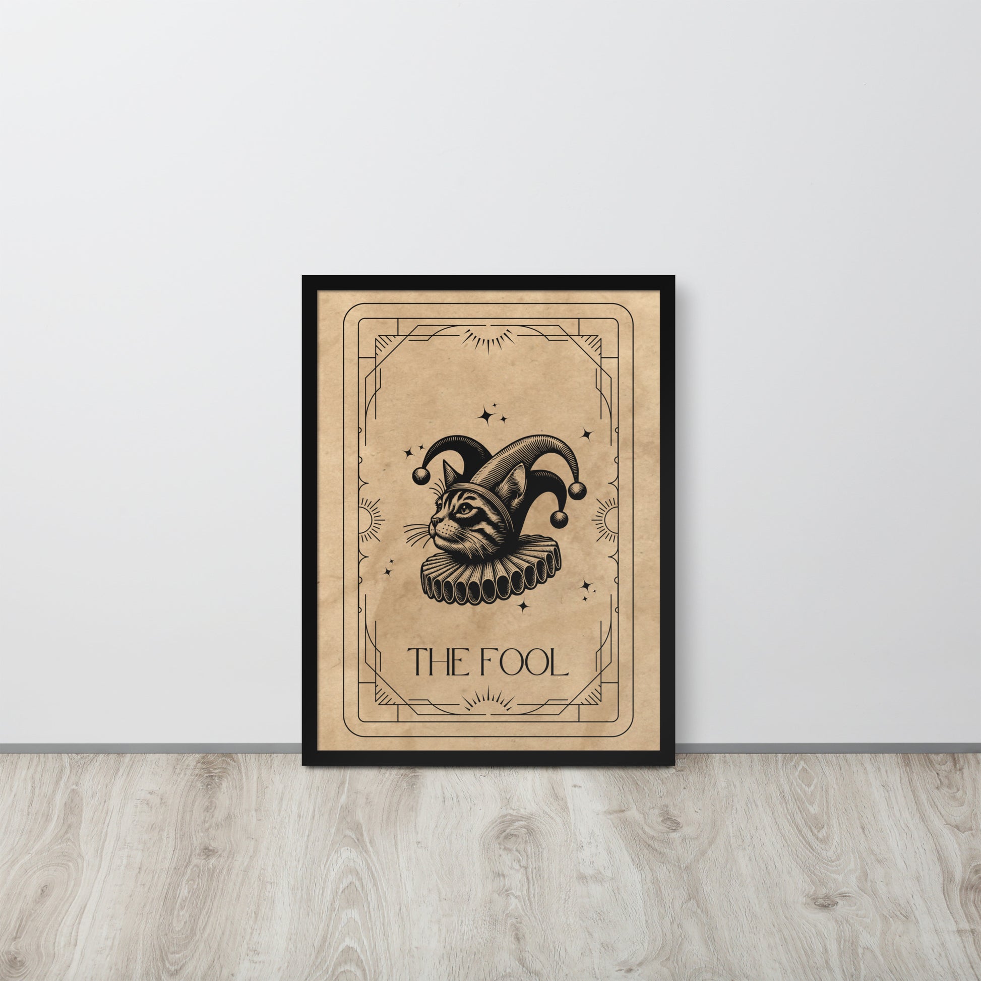 Wall Art Print - Tarot Card - The Fool-By The Bard