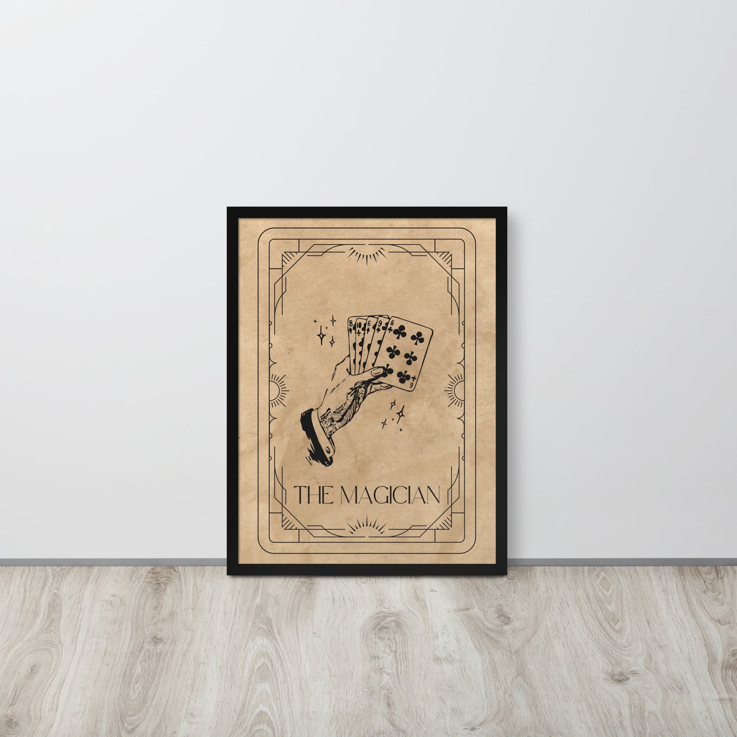 Wall Art Print - Tarot Card - The Magician-By The Bard