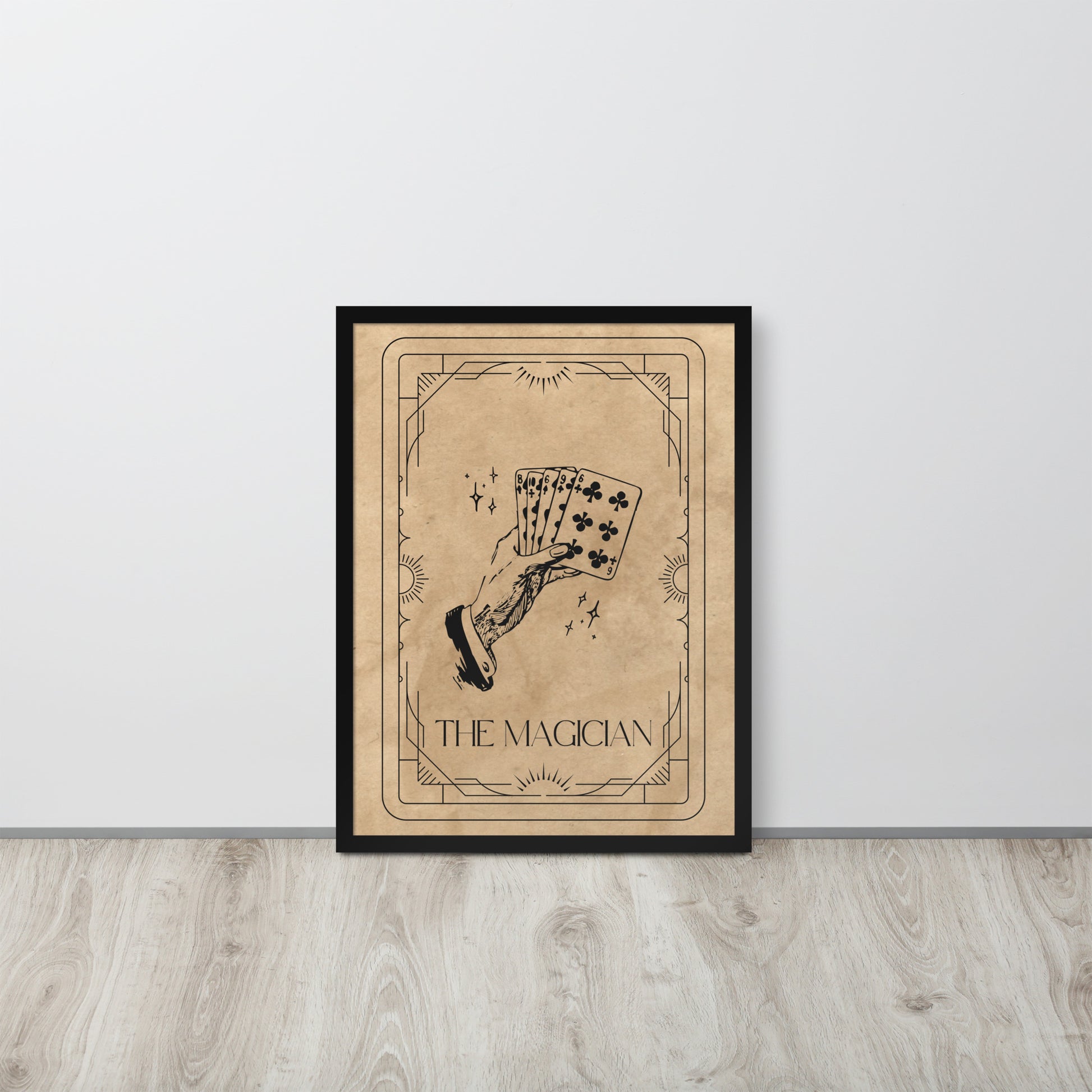 Wall Art Print - Tarot Card - The Magician-By The Bard