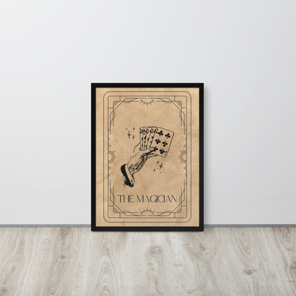 Wall Art Print - Tarot Card - The Magician-By The Bard