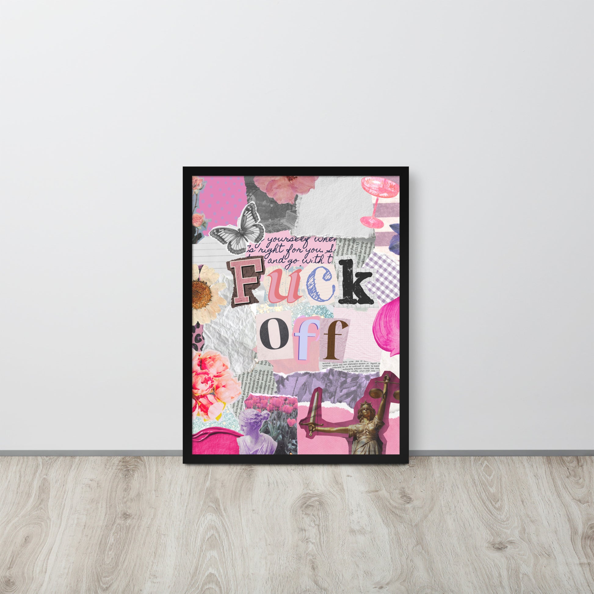 Wall Art Print - F*ck Off-By The Bard