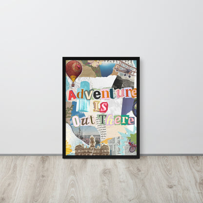 Wall Art Print - Adventure Is Out There-By The Bard