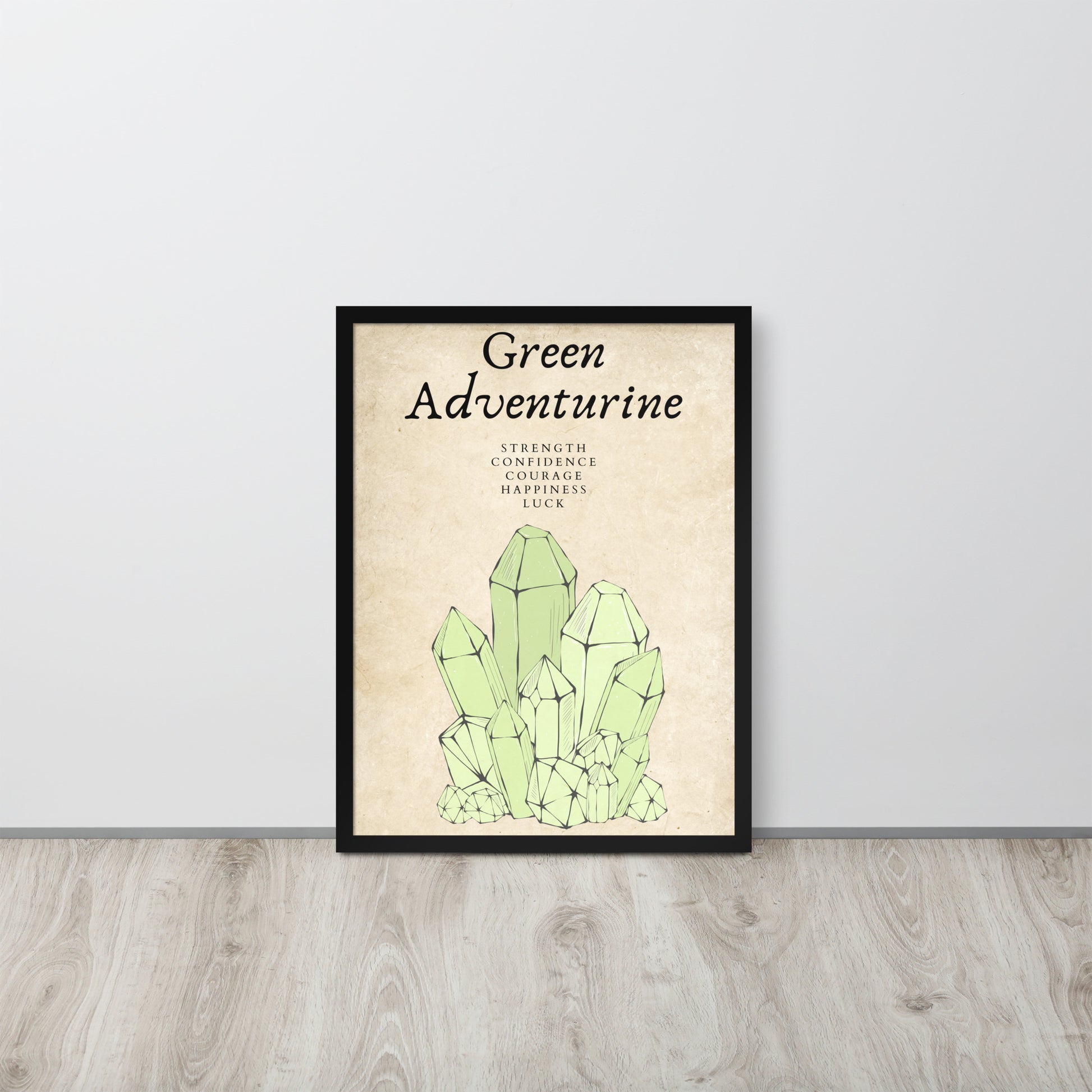 Wall Art Print - Green Adventurine-By The Bard