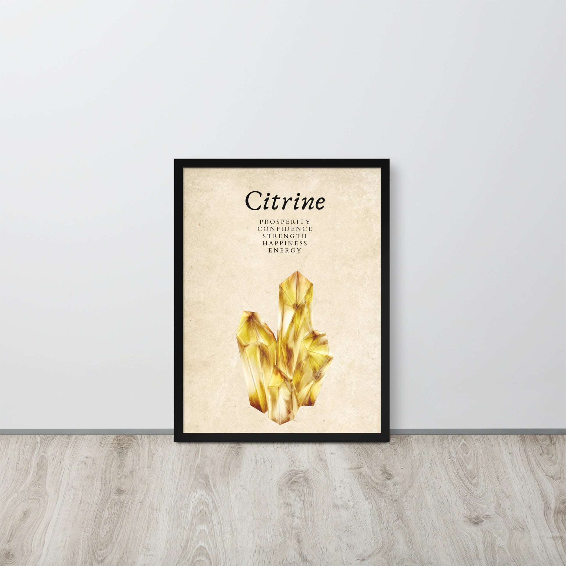 Wall Art Print - Citrine-By The Bard