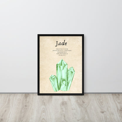 Wall Art Print - Jade-By The Bard