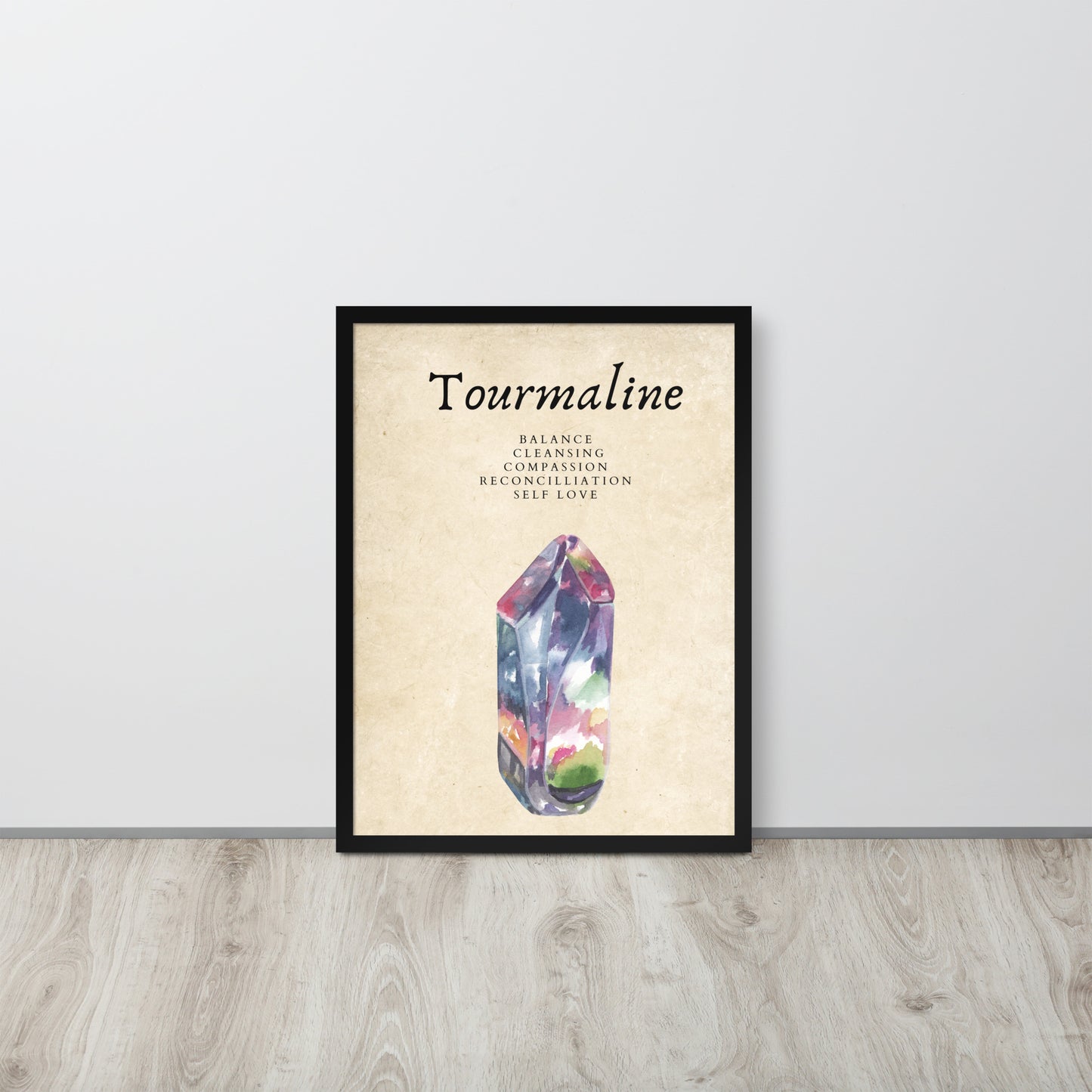 Wall Art Print - Tourmaline-By The Bard