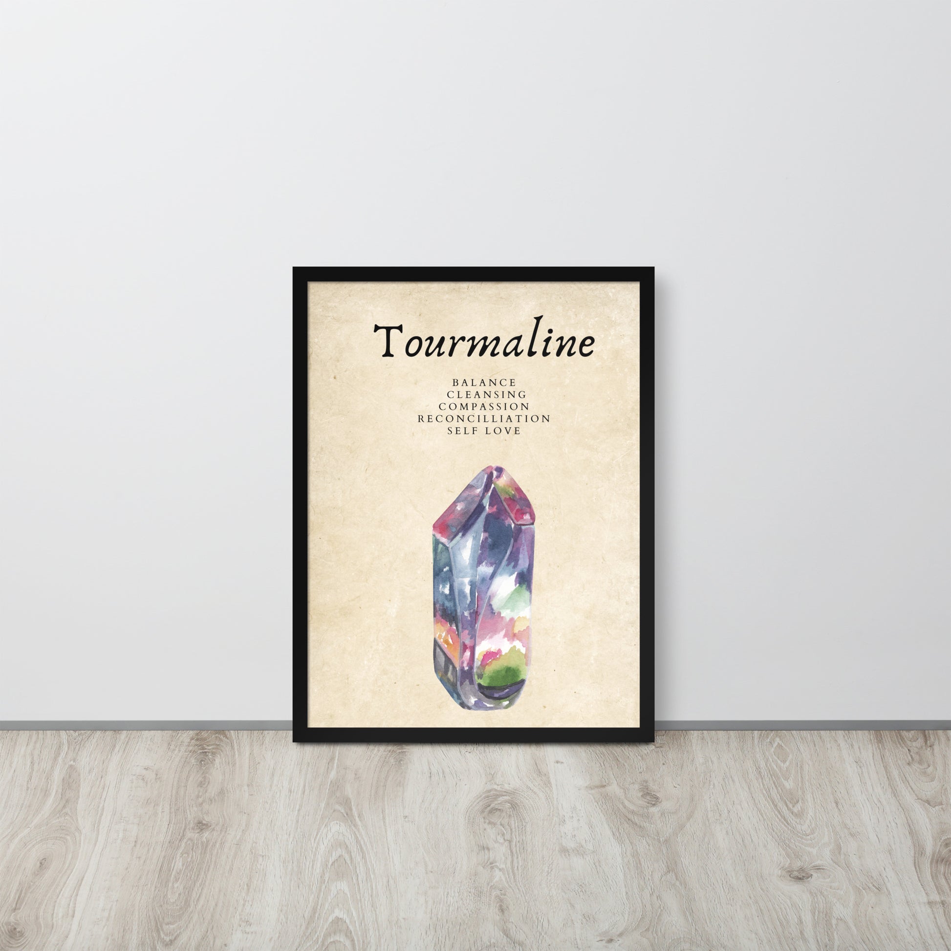 Wall Art Print - Tourmaline-By The Bard