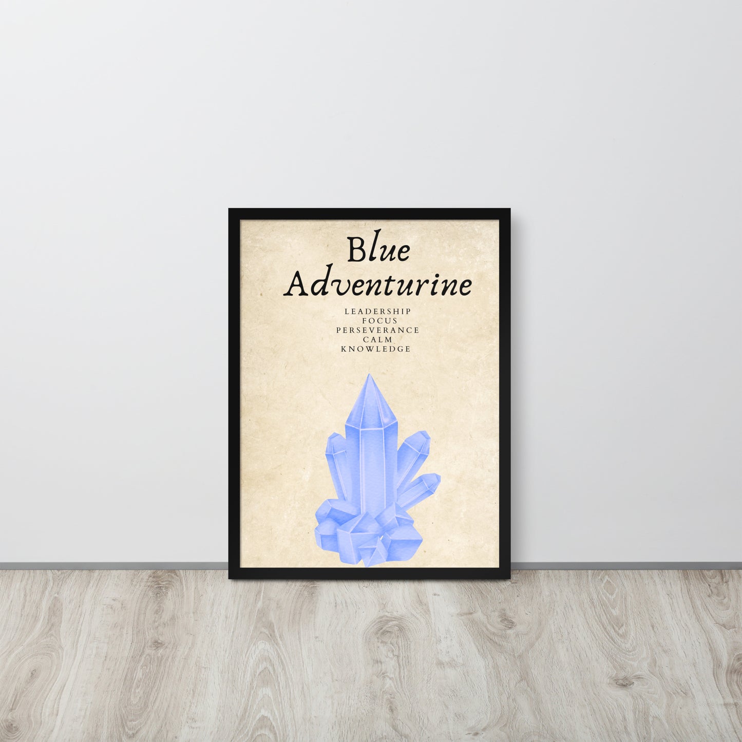 Wall Art Print - Blue Adventurine-By The Bard