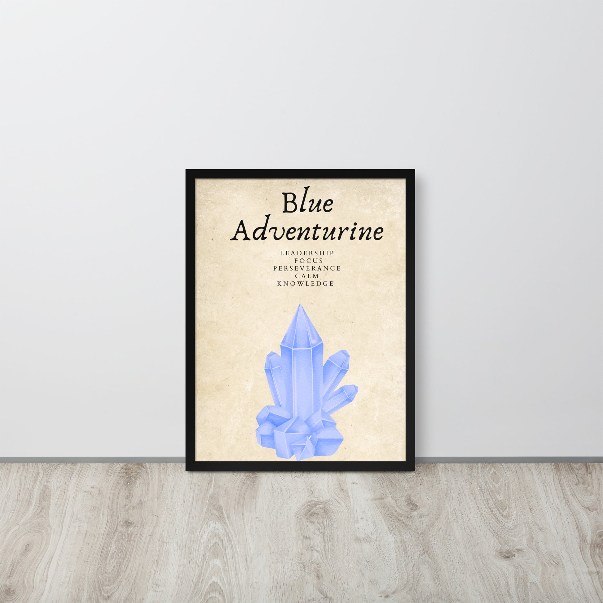 Wall Art Print - Blue Adventurine-By The Bard