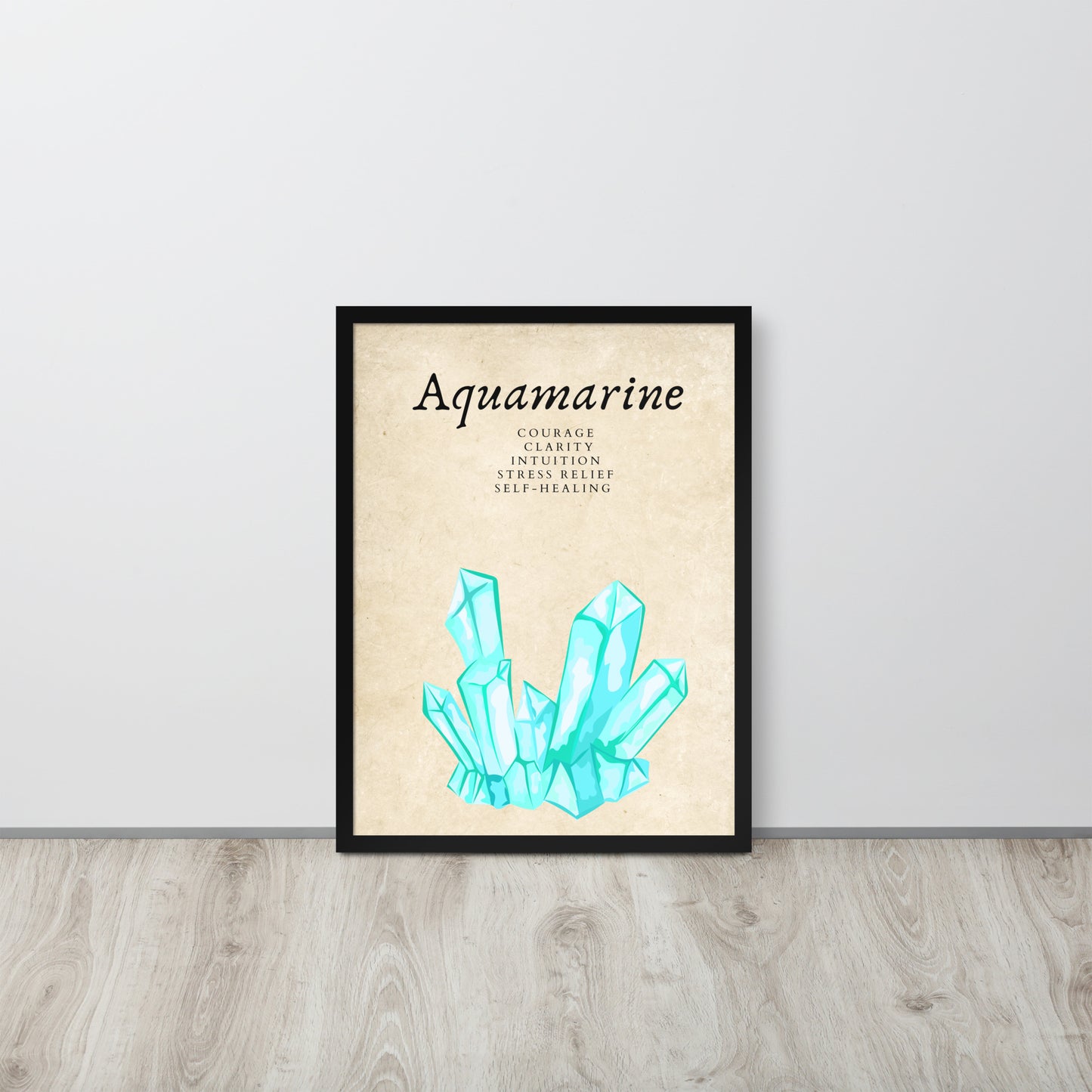 Wall Art Print - Aquamarine-By The Bard