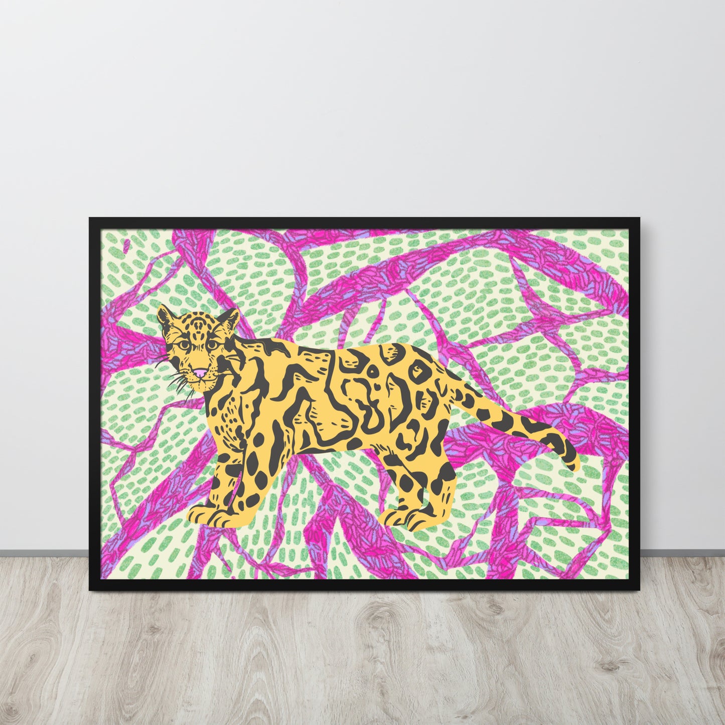 Wall Art Print - Bold Leopard-By The Bard