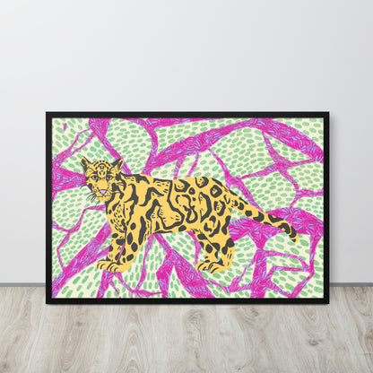 Wall Art Print - Bold Leopard-By The Bard