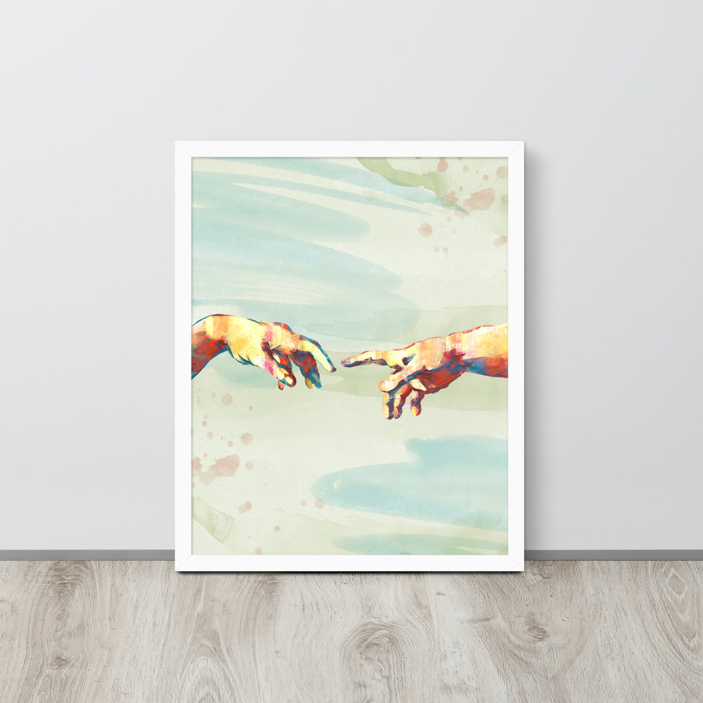 Wall Art Print - Michelangelo Hands-By The Bard