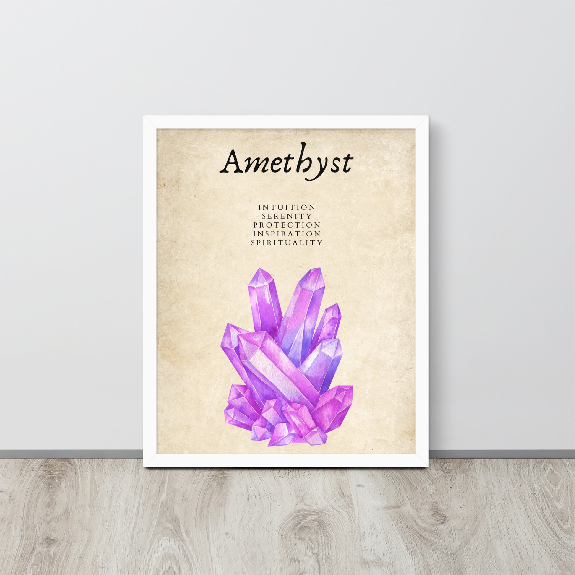 Wall Art Print - Amethyst-By The Bard