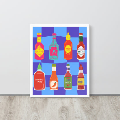 Wall Art Print - Hot Sauce-By The Bard