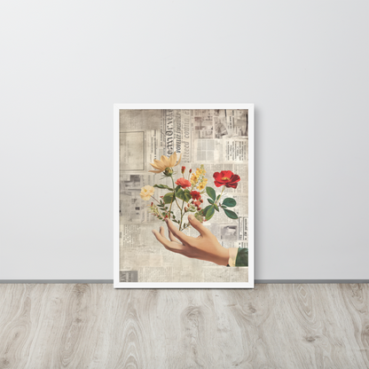 Wall Art Print - Floral Reverie-By The Bard