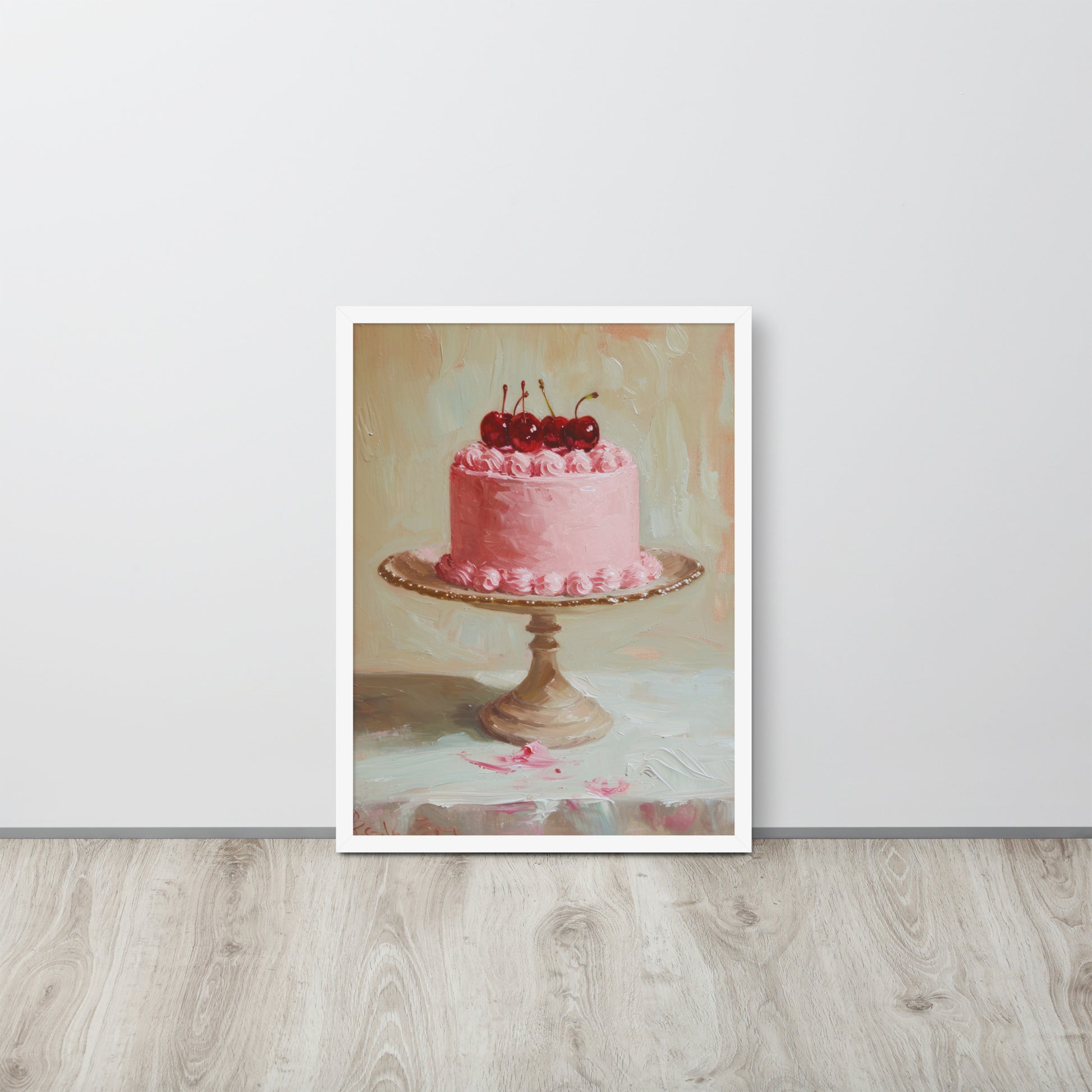 Wall Art Print - Cherry Gateau-By The Bard
