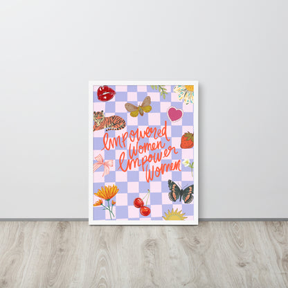 Wall Art Print - Empowered Women Empower Women-By The Bard