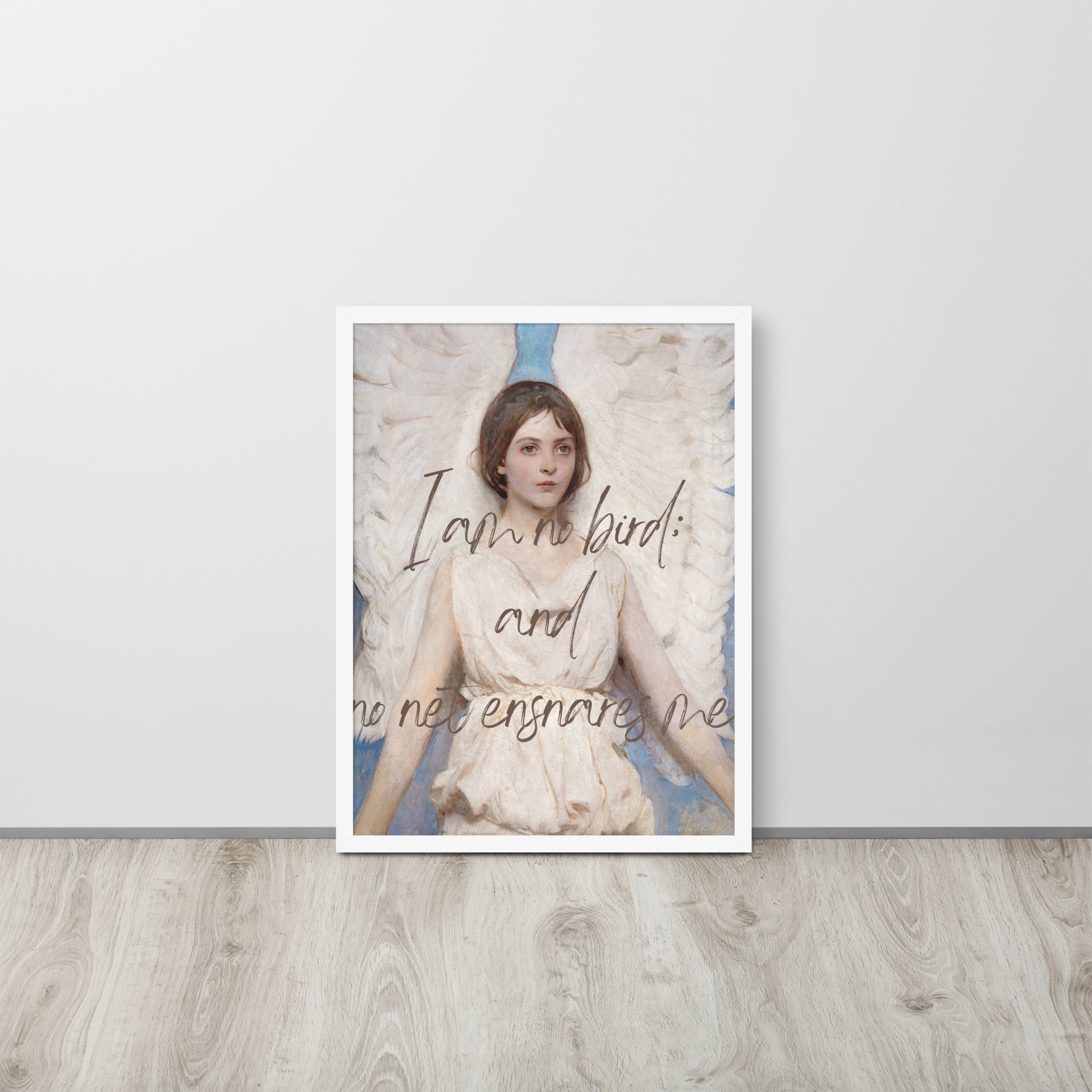 Wall Art Print - I Am No Bird; And No Net Ensnares Me-By The Bard