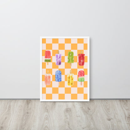 Wall Art Print - Ice Lolly-By The Bard