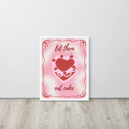 Wall Art Print - Let Them Eat Cake-By The Bard