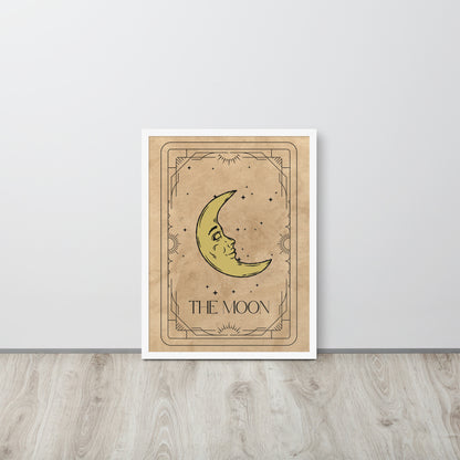 Wall Art Print - Tarot Card - The Moon-By The Bard