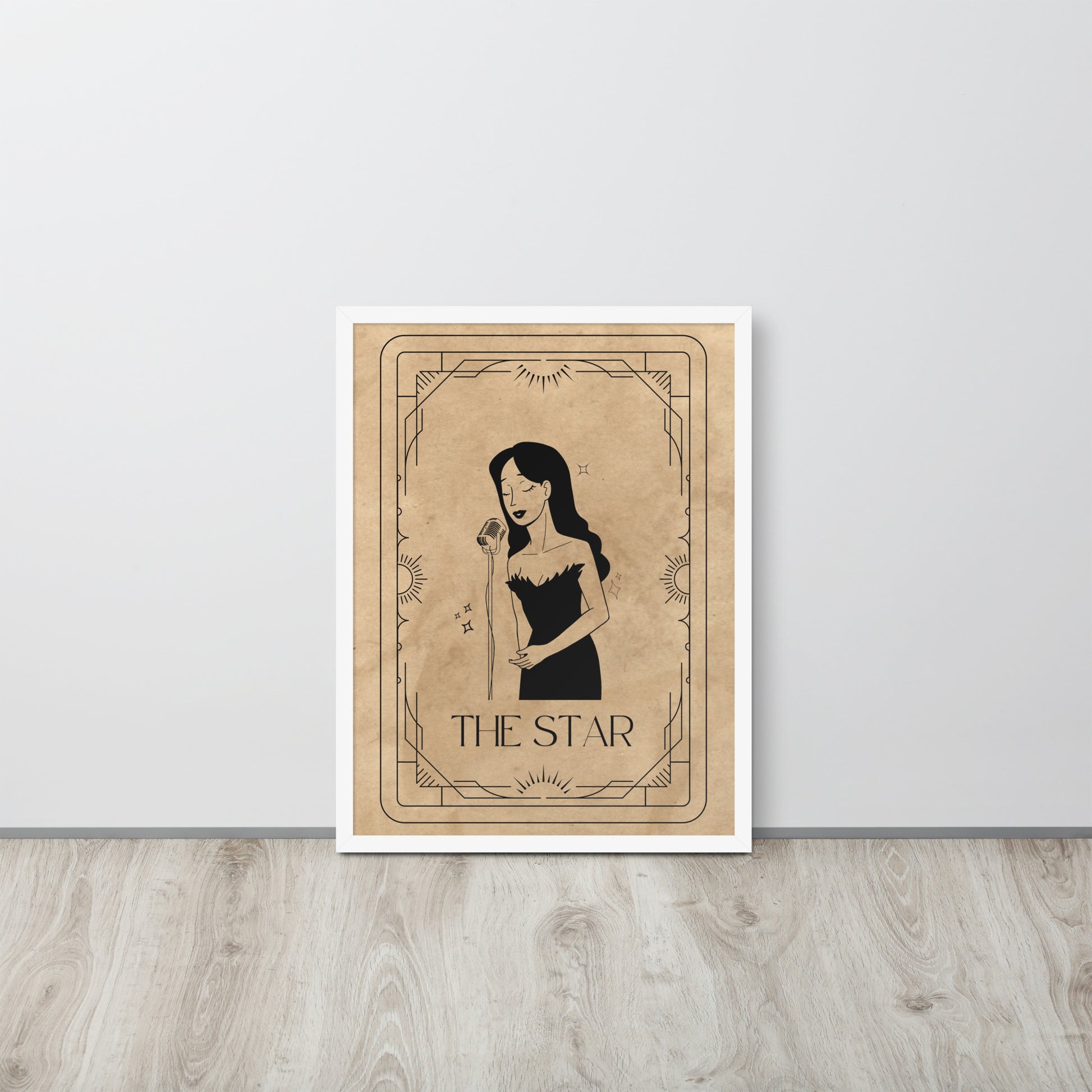 Wall Art Print - Tarot Card - The Star-By The Bard