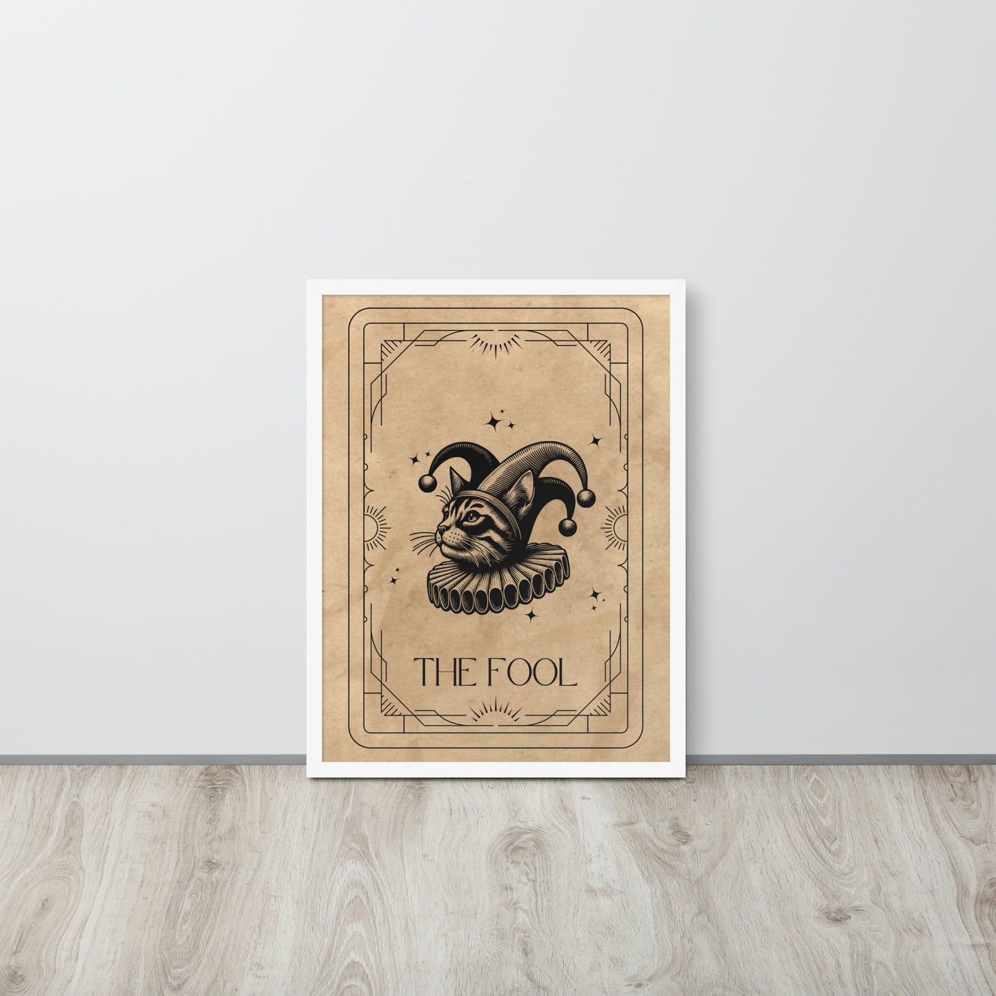 Wall Art Print - Tarot Card - The Fool-By The Bard