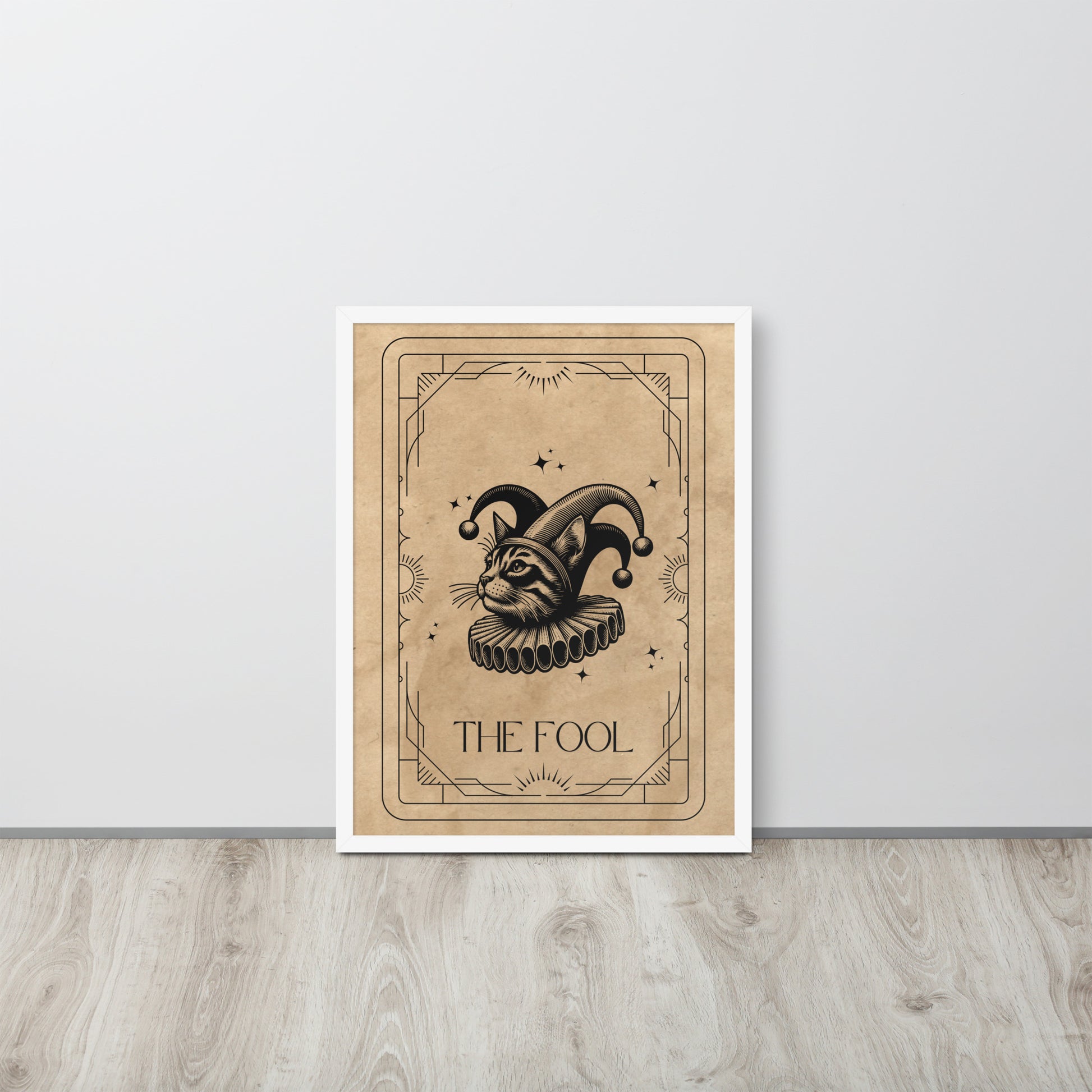 Wall Art Print - Tarot Card - The Fool-By The Bard