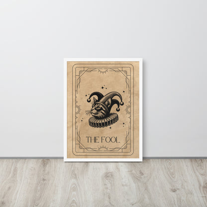 Wall Art Print - Tarot Card - The Fool-By The Bard