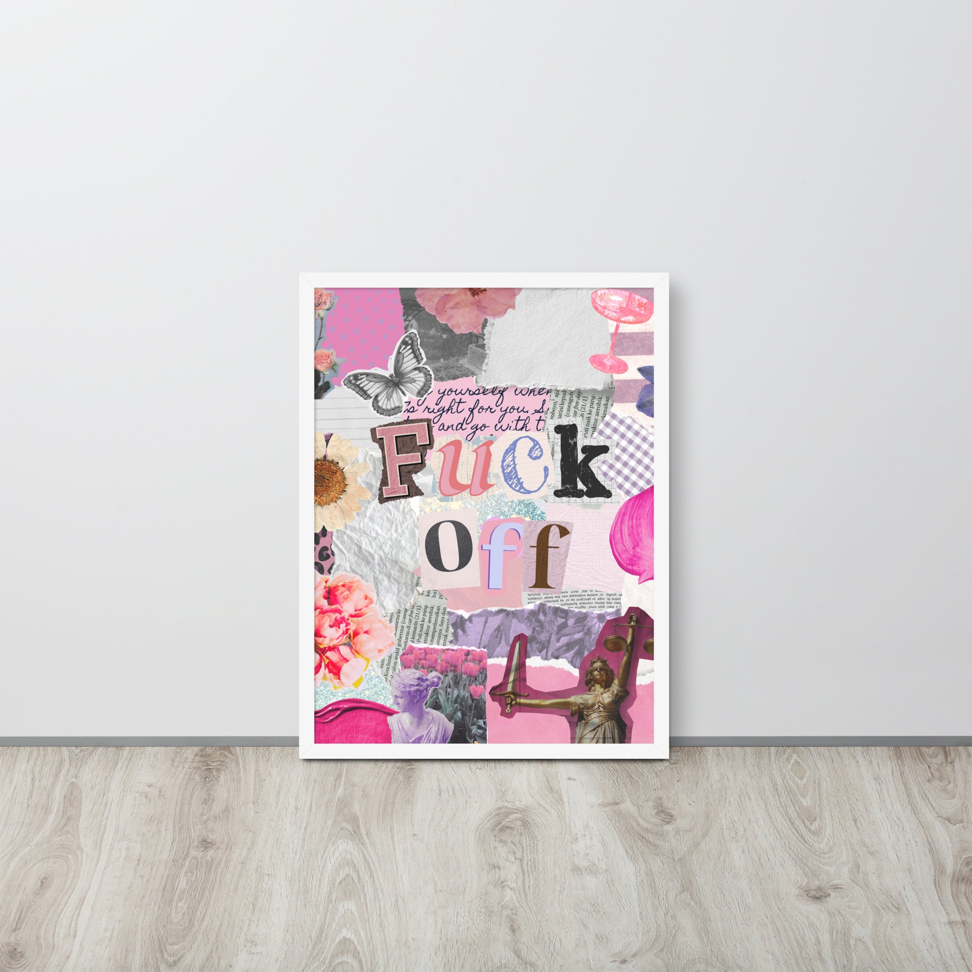 Wall Art Print - F*ck Off-By The Bard