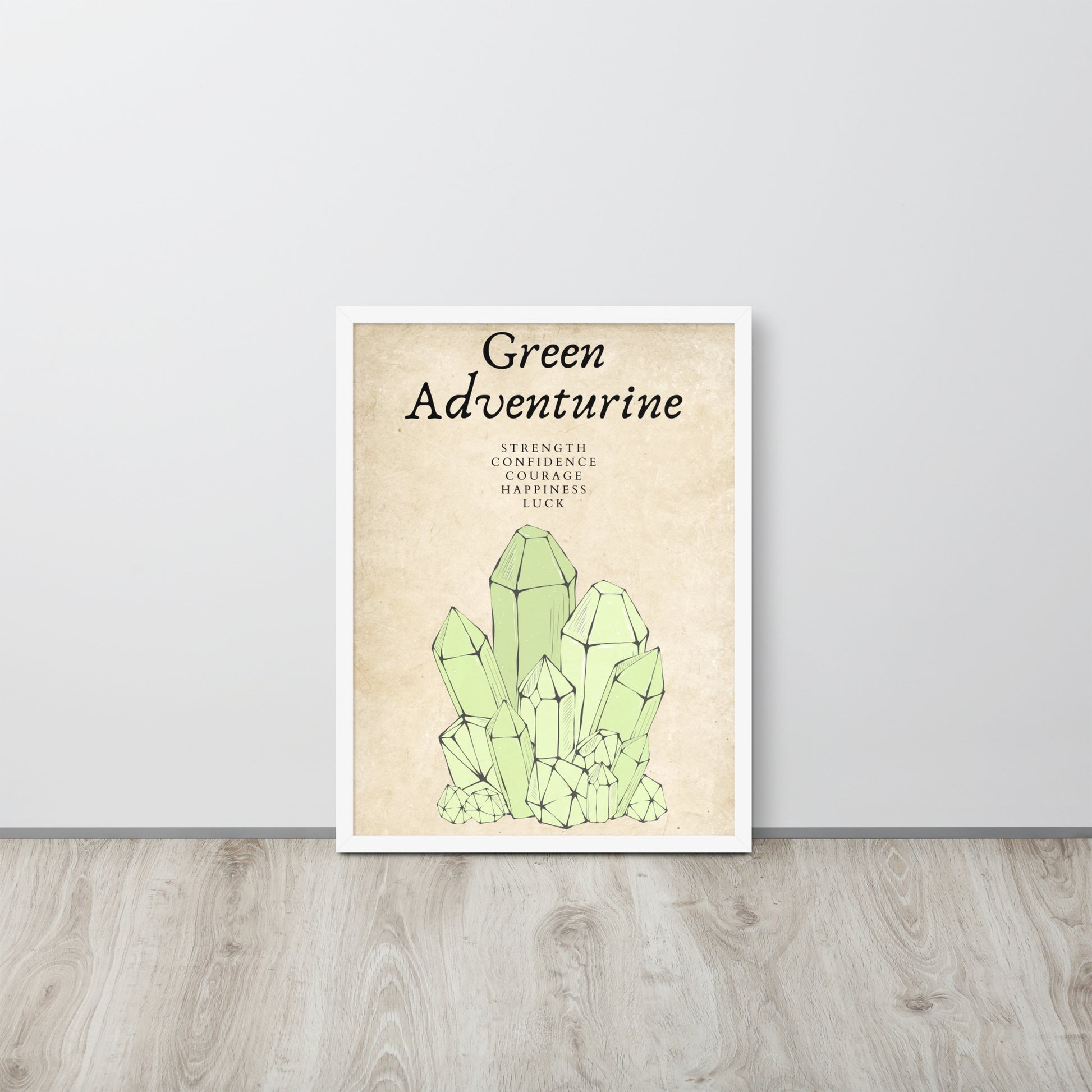 Wall Art Print - Green Adventurine-By The Bard