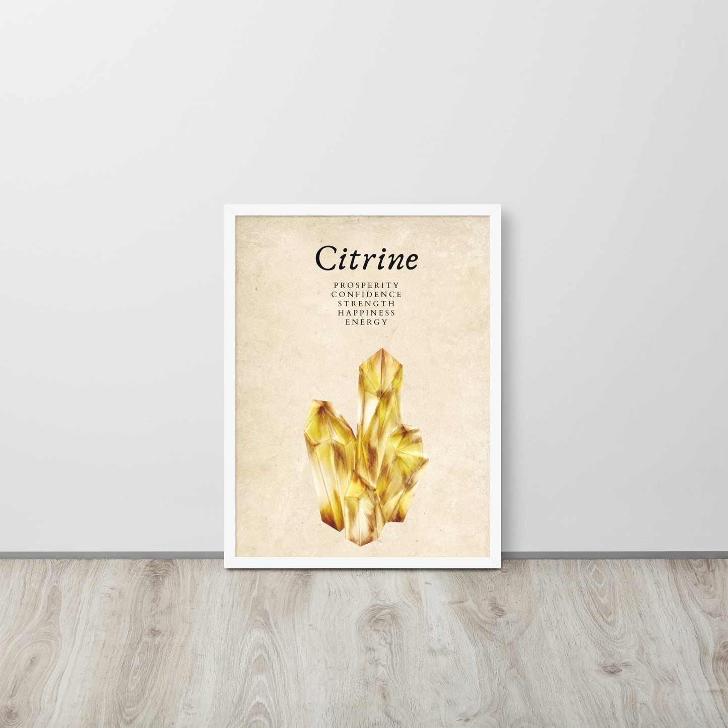 Wall Art Print - Citrine-By The Bard