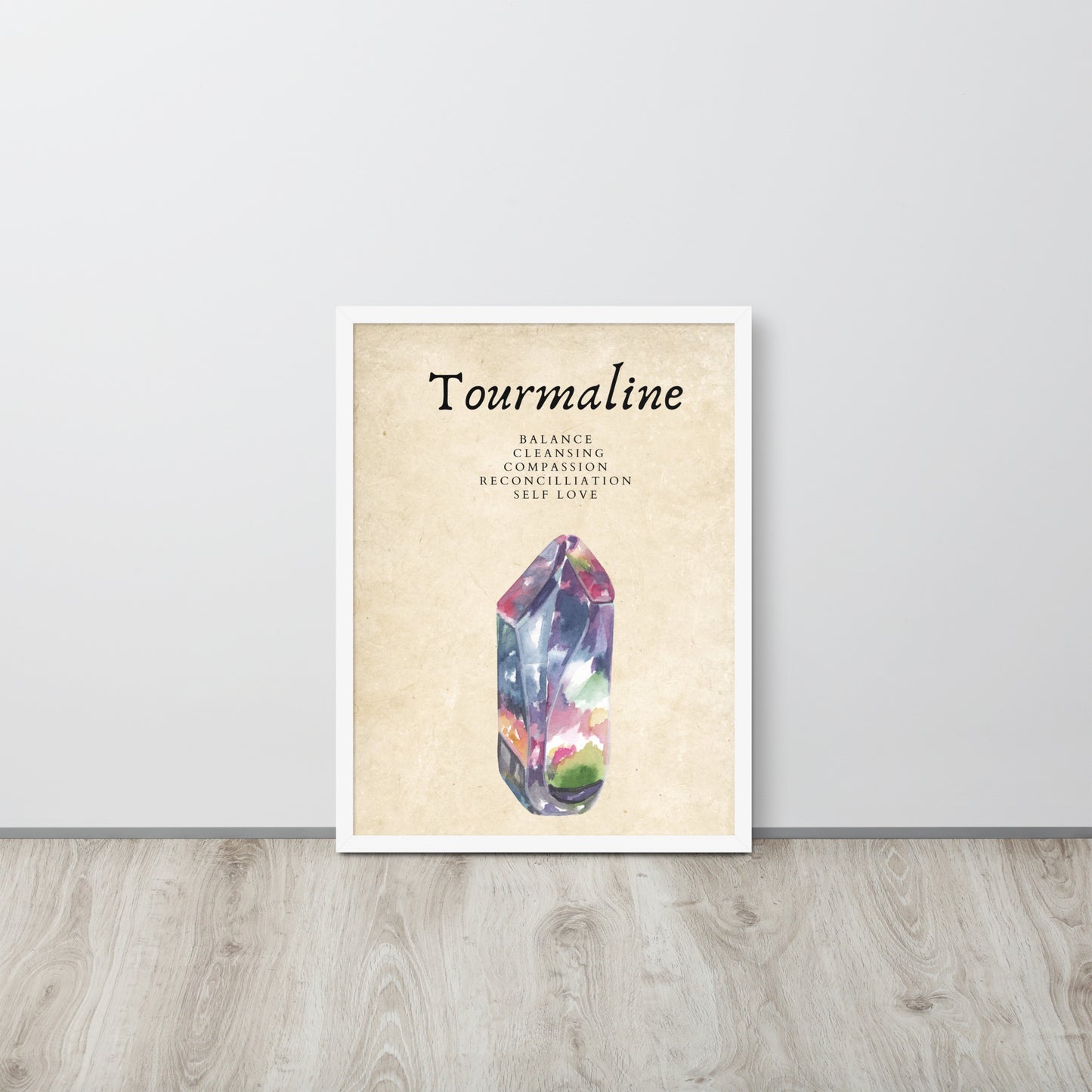 Wall Art Print - Tourmaline-By The Bard