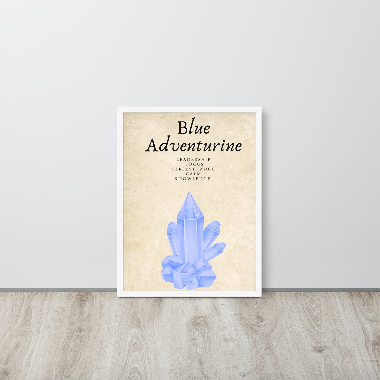 Wall Art Print - Blue Adventurine-By The Bard