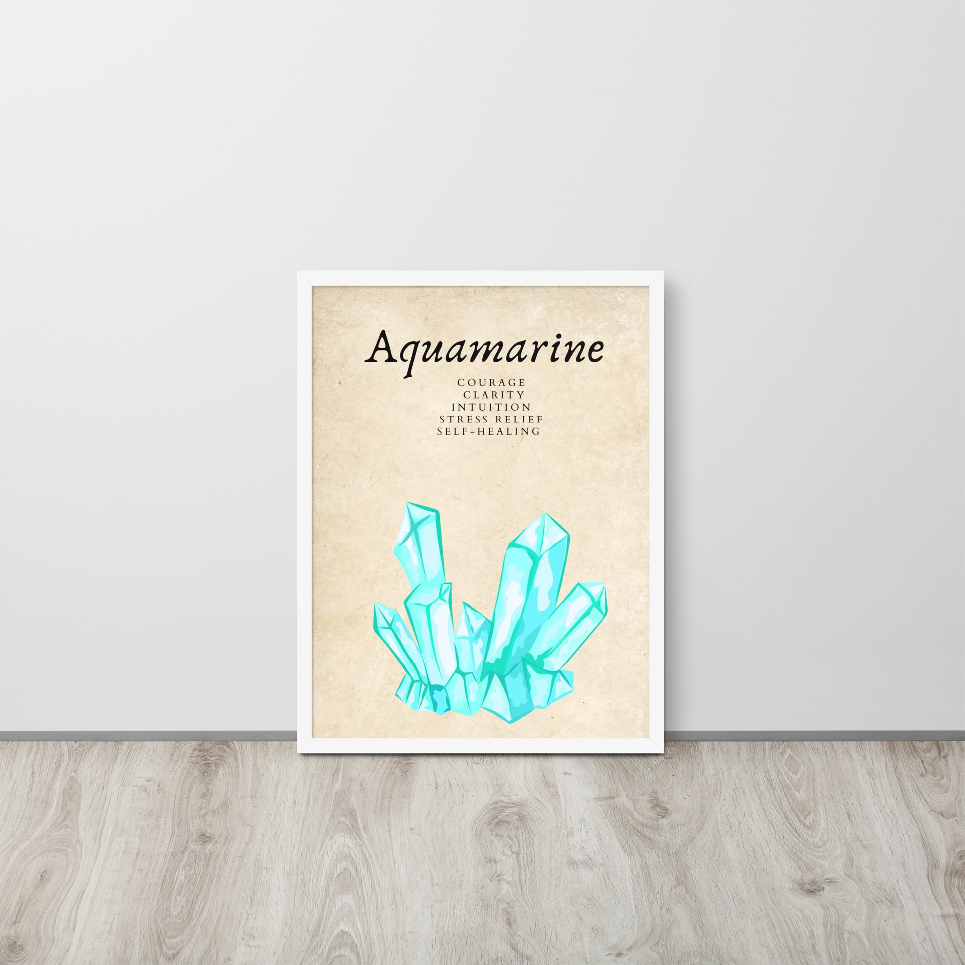 Wall Art Print - Aquamarine-By The Bard