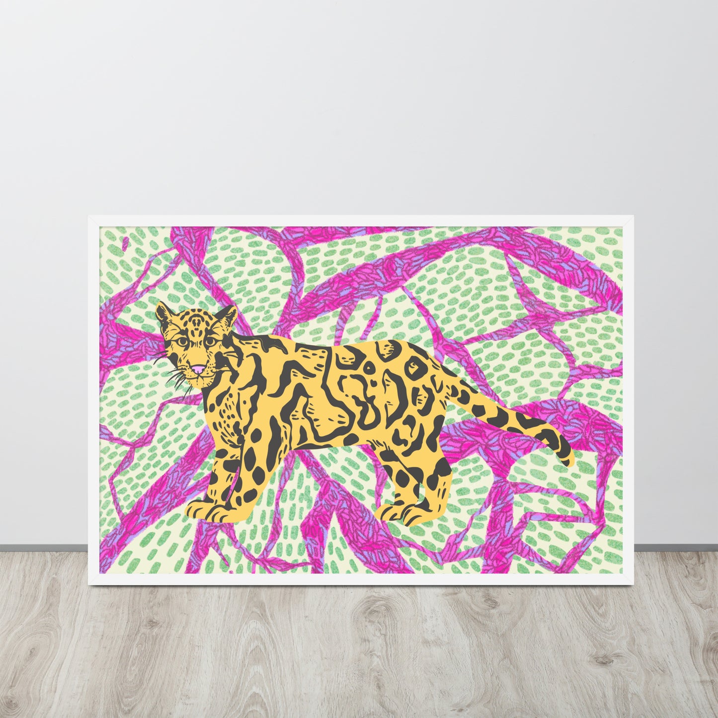 Wall Art Print - Bold Leopard-By The Bard