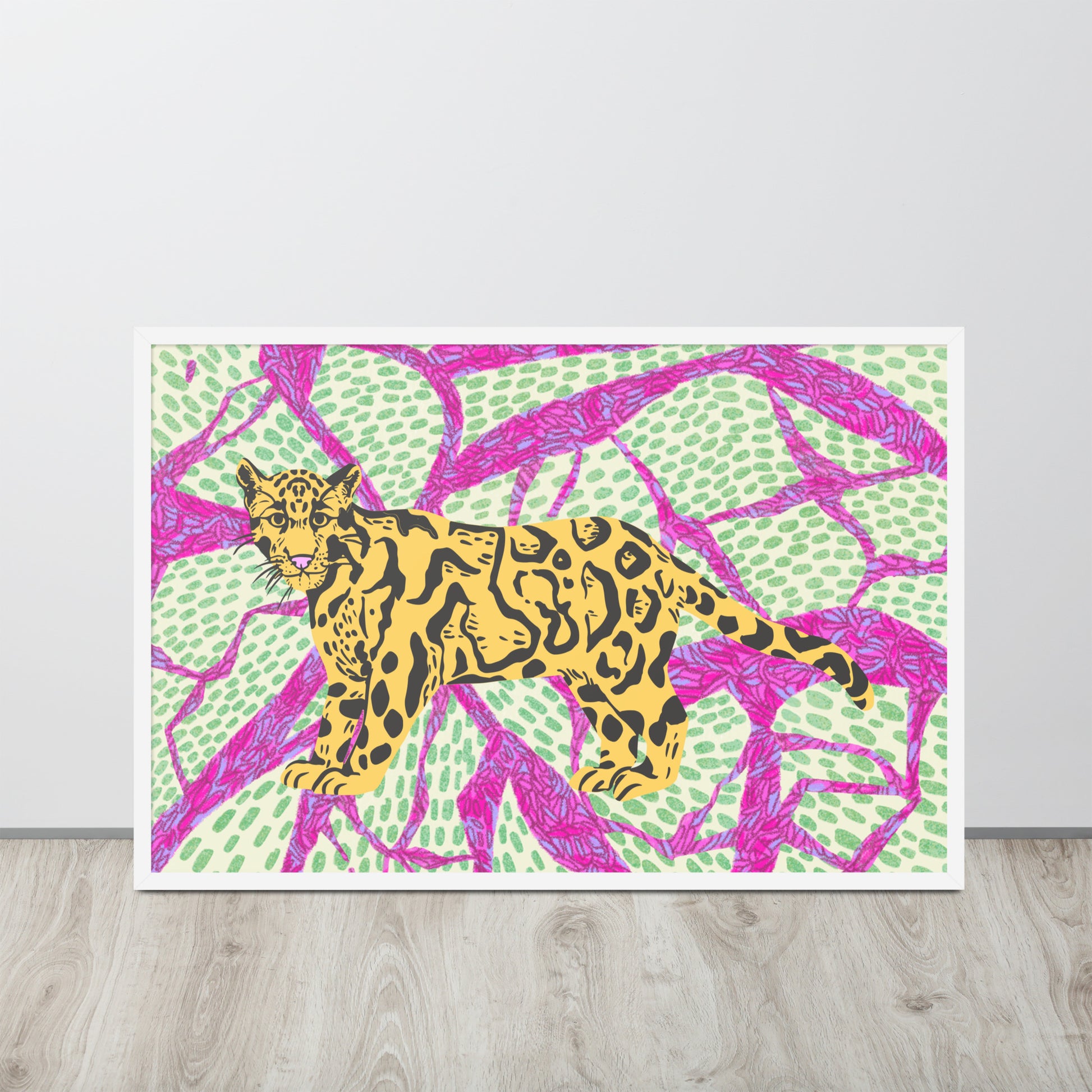 Wall Art Print - Bold Leopard-By The Bard
