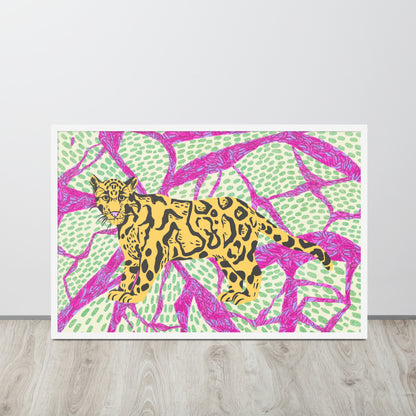 Wall Art Print - Bold Leopard-By The Bard