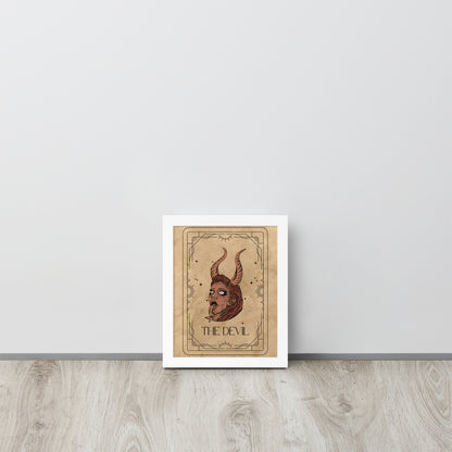 Wall Art Print - Tarot Card- The Devil-By The Bard
