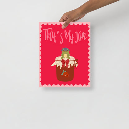 Wall Art Print - That's My Jam-By The Bard