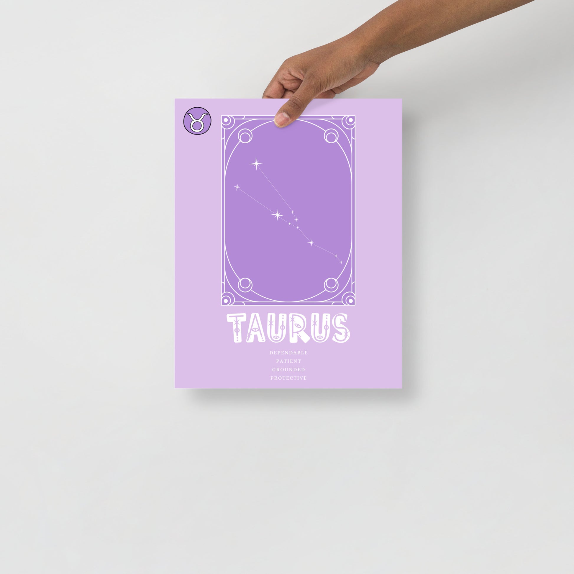 Wall Art Print - Zodiac - Taurus-By The Bard