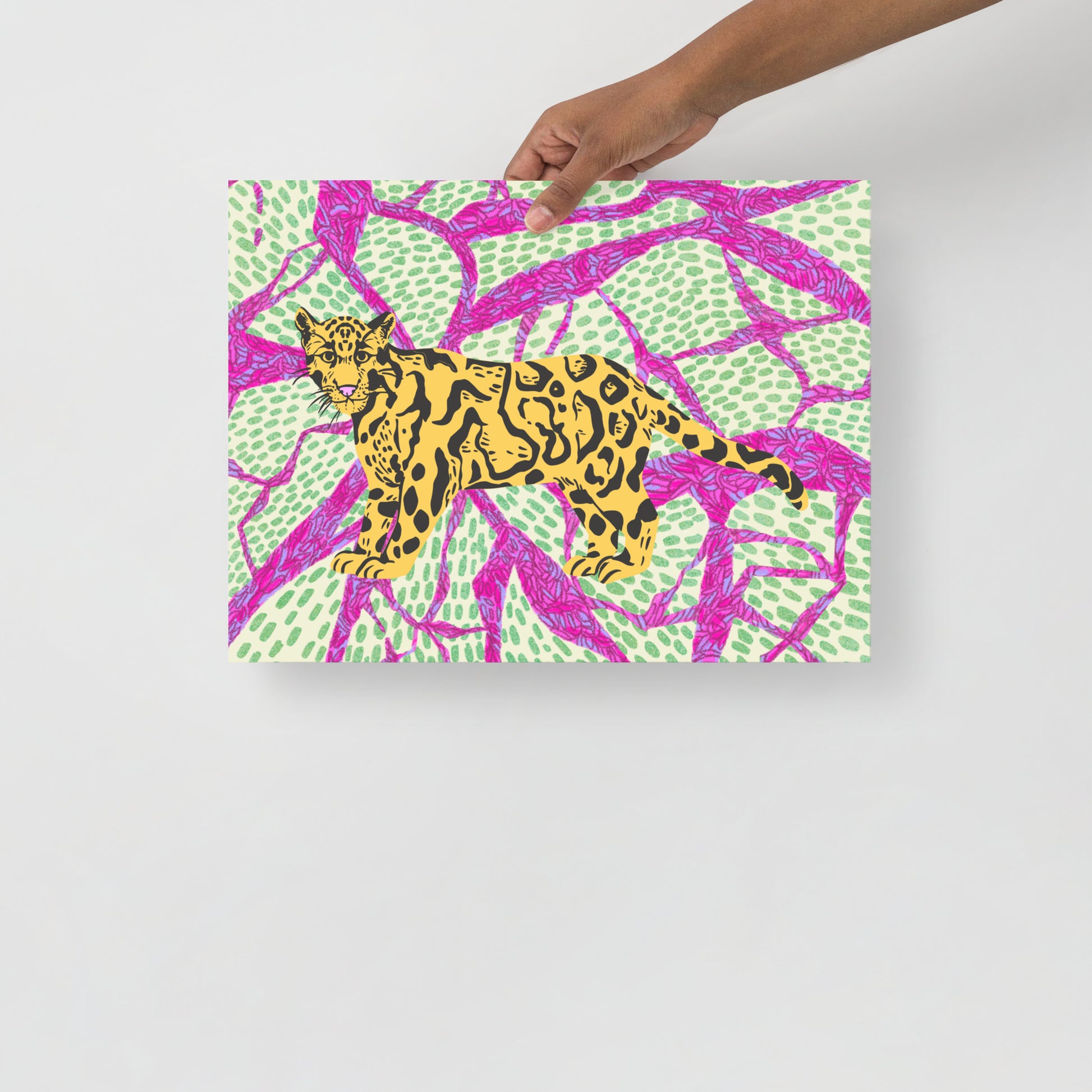 Wall Art Print - Bold Leopard-By The Bard