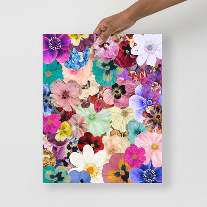 Wall Art Print - Flower Power-By The Bard