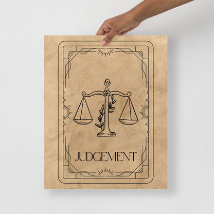 Wall Art Print - Tarot Card - Judgement-By The Bard