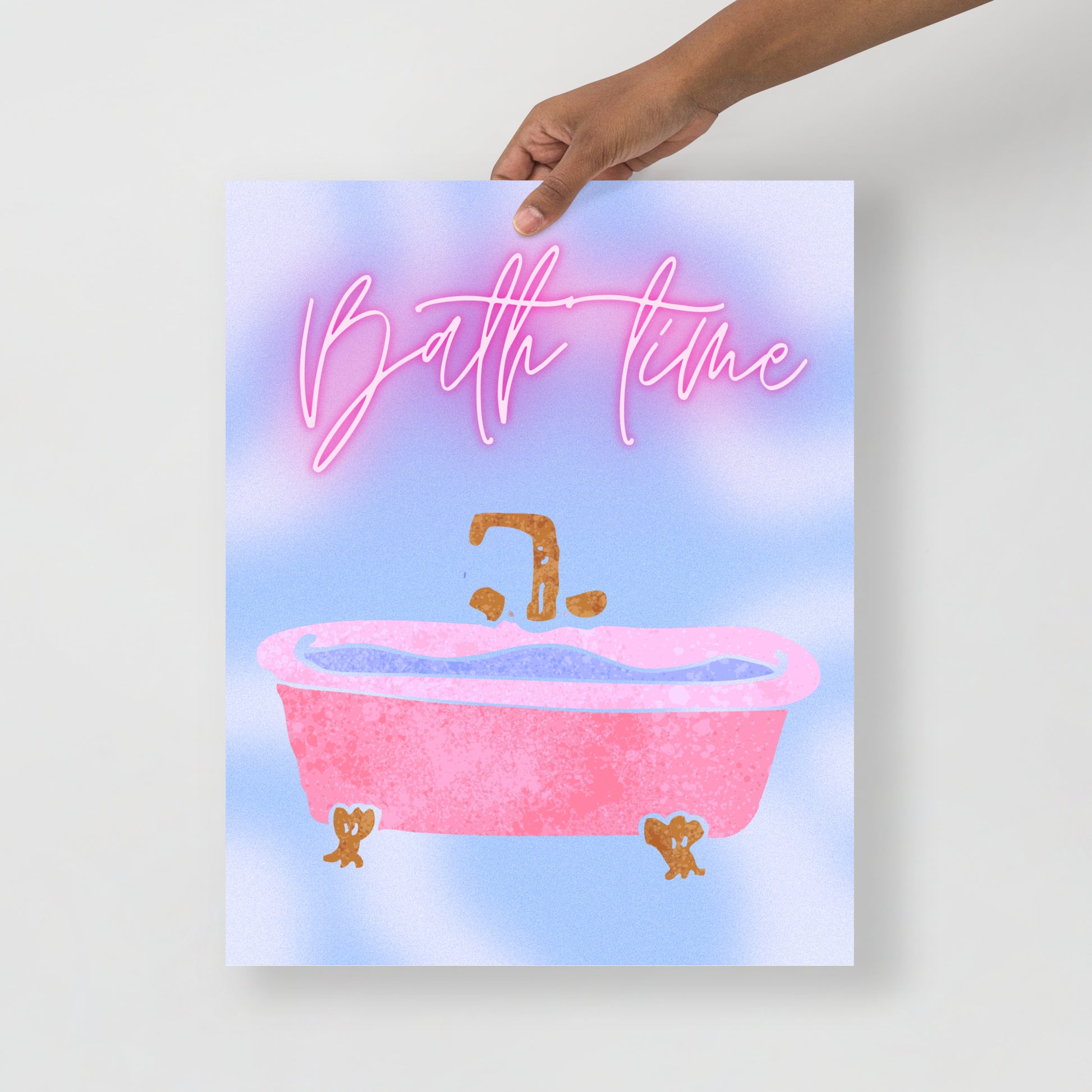 Wall Art Print - Bath Time-By The Bard