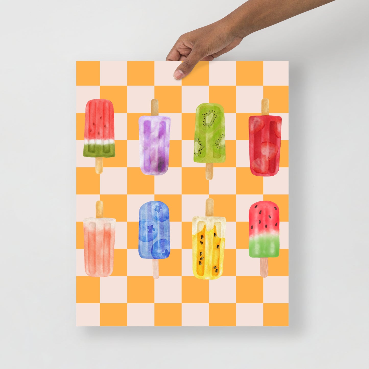 Wall Art Print - Ice Lolly-By The Bard