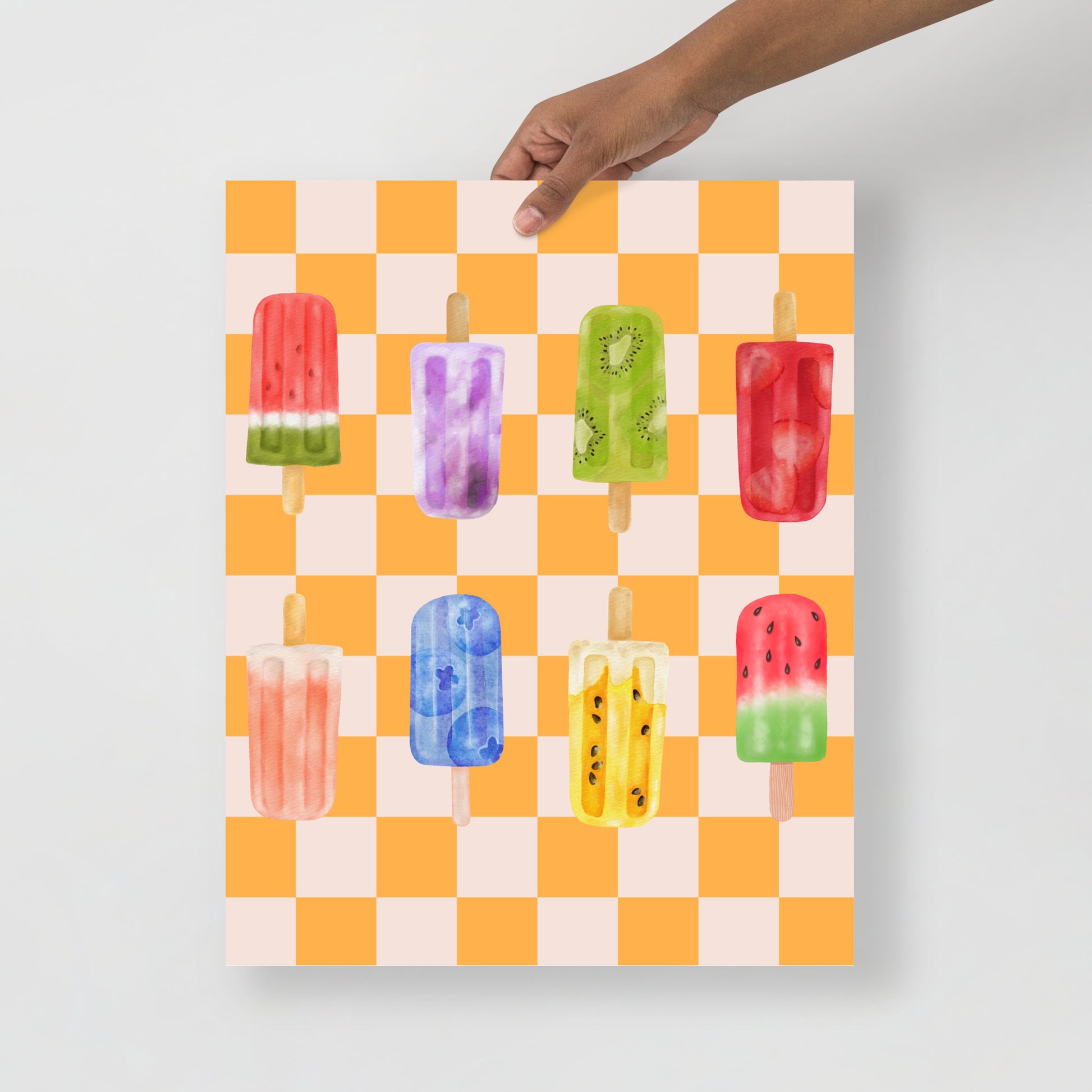 Wall Art Print - Ice Lolly-By The Bard